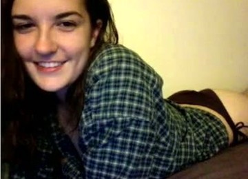 Alluring All Alone Cam Gal Flashes Tits And Masturbates Herself