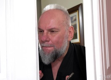 Old Perverted Stepdad Is In Sore Need Of A Good Fuck With A Young Woman