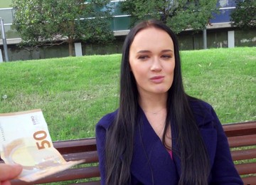 Aroused Czech Girl Gets Paid To Fuck The Big Dick On Cam