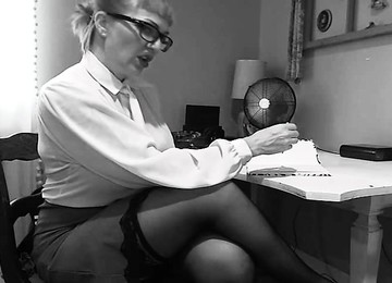 Hot MILF Teacher Farts