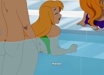 Milftoon Drama - Ep.1 - ASS FUCK IN THE POOL