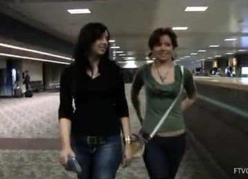 Two Lesbians Having Fun In The Tub