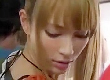 Asian College Girl Gets Molested On The Bus