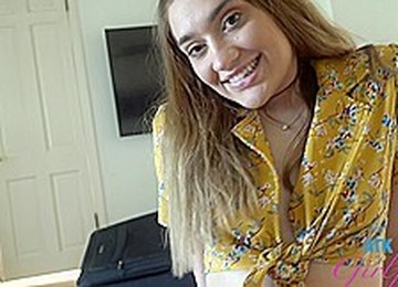 Amazing GF Plays With Cock