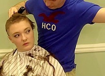 Christen Shaves Her Head And Eyebrows