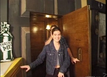 Brown-haired Cutie Penny Sucks And Rides A Cock In Reality Clip