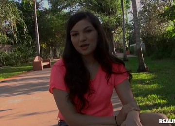 Amateur Balls Deep Fucking With Chubby Stranger Nina Turk. HD