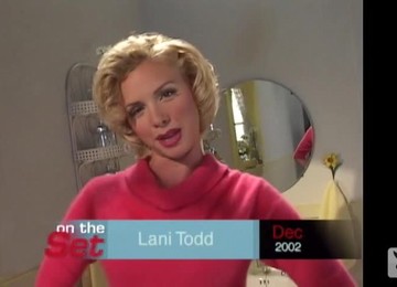 Cute Blonded Model Lani Todd Shows Us Around On Set