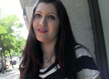 Bodacious Brunette Slut Is Gonna Please That Nasty Fat Guy