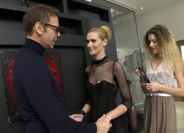 Two Complete Whores Can't Share Hard And Big Dick Of Rocco Siffredi