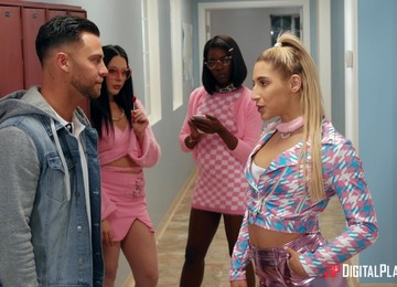 Cheating Boyfriend Bangs Ebony Ana Fox And Hot Whitney Wright