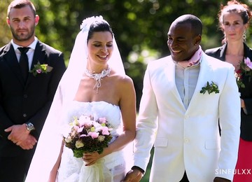 Romantic FFM Interracial Threesome With Kira Queen And Canela Skin