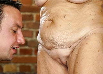 Very Old Woman And A Young Dick