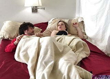 Stepmom Shares Bed With Horny Stepson