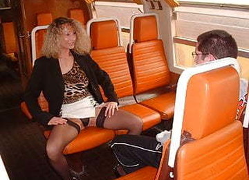 Virgin Boy And Amateur Milf In Train