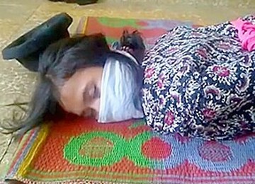 Indonesia OTM Gagged Girl