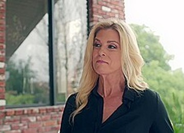 Gorgeous Blonde Woman Is Getting Banged On The Couch, In The Middle Of A Nice Day