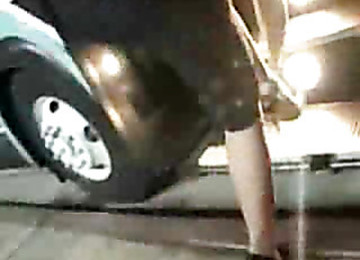 Fingering Her On A Public Bus