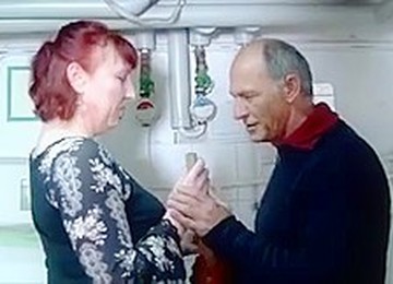 German Hot Blonde In Fishnet Fucks Her Friend