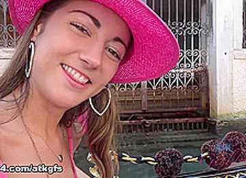 A Real Gondola Ride Brings A Smile To Lily's Face - ATKGirlfriends