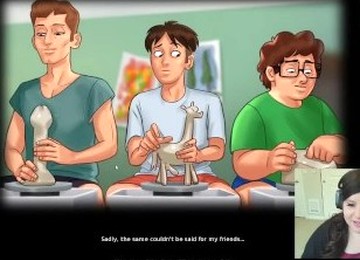 Summertime Saga Art Class