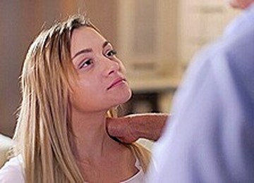 OLD4K. Fragile Blonde Facialized After Fantastic Sex With Old Lover