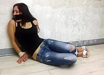 Girl Gagged