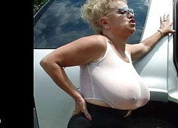 Huge Granny Tits Jerk Off Challenge To The Beat