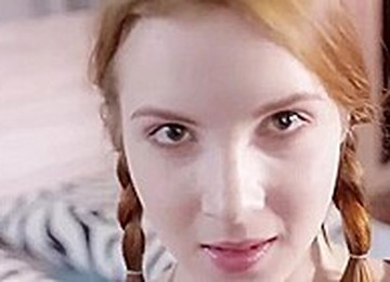 Amazing Redhead College Girl College Girl   With Pigtails