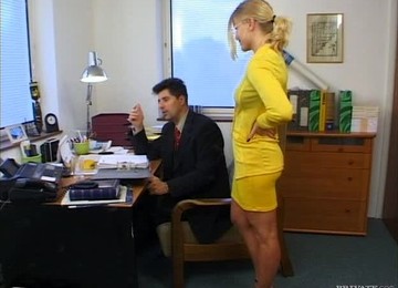 Secretary Spoils Stressed Boss