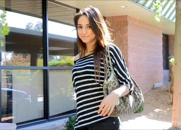 Divine Babe Is Giving A Hot Topless Walk Today