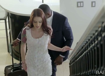 Gorgeous Bitch Anna De Ville Goes Wild With Her New BBC Lover