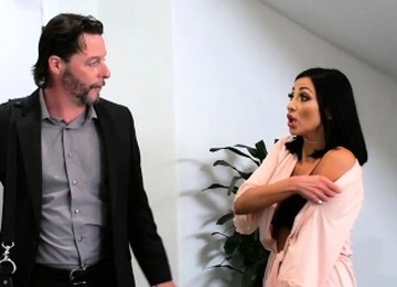 Cheating Housewife With Huge Tits Fucked With Husband There