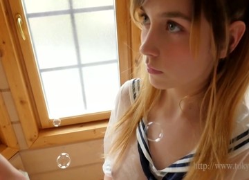 Nice Cute Slim Sweet Teen Girl Strip For You