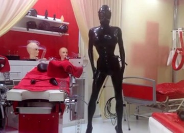 Spending Some Time At The Amazing Latex/rubber Dungeon