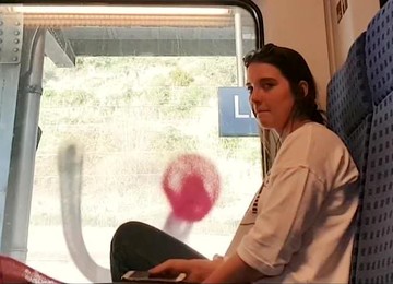 Girl Picking Their Nose And Eating Boogers