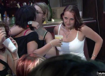 Its A Room Filled With Hot And Horny College Chics, Who Will Be Watching ...