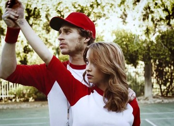 Cute And Lovely Cheerleader Paisley Rae Rides Baseball Player's Dick