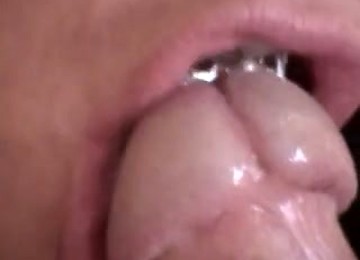 Awesome Closeup Moments When My Housewife Blows My Cock