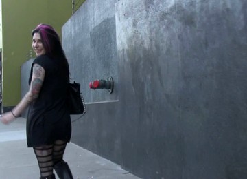 In A Bathroom She Gives Head And Drains Him Dry Into Her Mouth