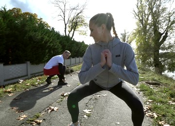 A Morning Jog Leads To Some Mind-blowing Sex With A Sporty Babe