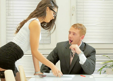 Secretary Is Willing To Do Anything For A Big Raise