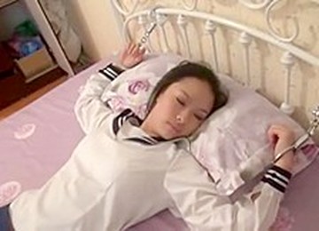 Chinese School Girls Tied