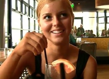 Sexy Interview With A Gorgeous Long Legged Blonde Beauty