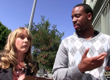 MILF With A Foot Fetish Gets Fucked Hard By A Black Stud