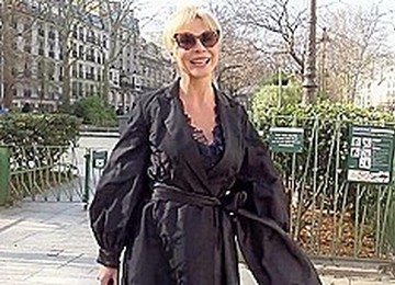 Mature Blonde During A Pickup Led To The Shooting Of Anal Sex...