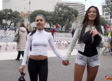 Lucky Dude With A Massive Dick Fucks Three Stunning Asian Girls