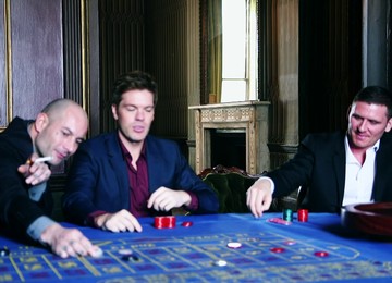 High Class Blonde Slut And A Poker Player Fuck After The Game