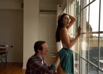 Morning Fucking With Desirable Latina Girlfriend Gianna Dior