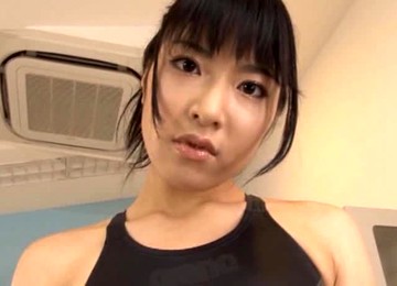 Asian Babe Completely Soaked In Oil Gets Drilled Doggystyle